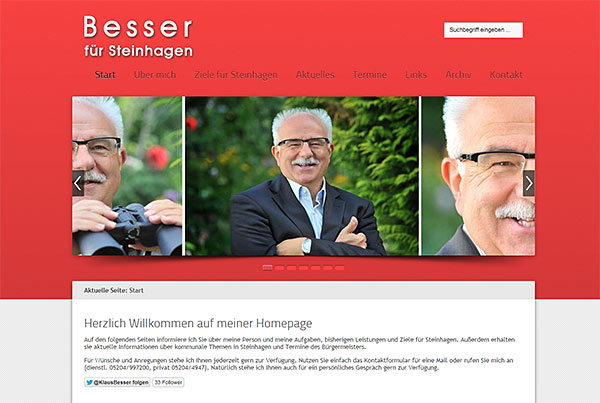 Klaus Besser - Besser für Steinhagen